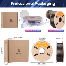 ERYONE Burnt Titanium Tri Color PLA Filament 1kg - Purple-blue