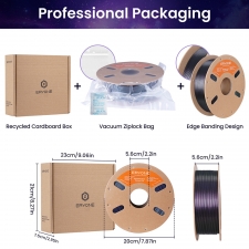 ERYONE Burnt Titanium Dual Color PLA Filament 1kg - Green