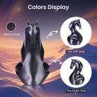 ERYONE Burnt Titanium Dual Color PLA Filament 1kg - Black