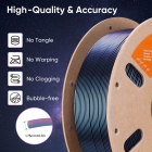ERYONE Burnt Titanium Tri Color PLA Filament 1kg - Blue