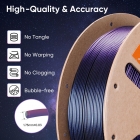ERYONE Burnt Titanium Tri Color PLA Filament 1kg - Green