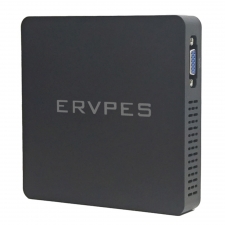 ERVPES B20E Mini PC  Intel J3710 4 Cores Max 2 64GHz  8GB RAM 128GB SSD  Dual Screen Display  WiFi 5 Bluetooth 5 0  2*USB3 0  2