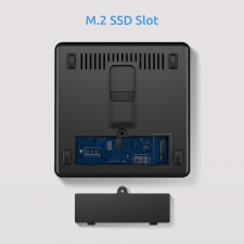 ERVPES B20E Mini PC  Intel J3710 4 Cores Max 2 64GHz  8GB RAM 128GB SSD  Dual Screen Display  WiFi 5 Bluetooth 5 0  2*USB3 0  2