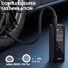 GOOLOO GT150 Portable Tire Inflator  150PSI Cordless Air Compressor  7500mAh Battery  5 Inflation Modes  4X Faster Tire Pump  P