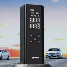GOOLOO GT150 Portable Tire Inflator  150PSI Cordless Air Compressor  7500mAh Battery  5 Inflation Modes  4X Faster Tire Pump  P