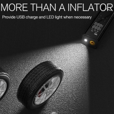 GOOLOO GT150 Portable Tire Inflator  150PSI Cordless Air Compressor  7500mAh Battery  5 Inflation Modes  4X Faster Tire Pump  P