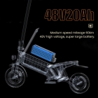 GELEIPU Z1 Electric Scooter  1200W Motor  48V 20Ah Battery  10 inch Tires  60km/h Max Speed  60km Range  Front