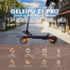 GELEIPU Z1 Pro Electric Scooter  1200W*2 Motor  52V 20Ah Battery  10 inch Tires  65km/h Max Speed  70km Range  Dual Mechanical