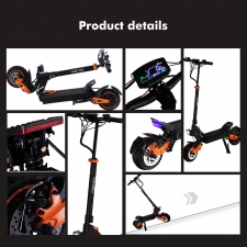 GELEIPU Z1 Pro Electric Scooter  1200W*2 Motor  52V 20Ah Battery  10 inch Tires  65km/h Max Speed  70km Range  Dual Mechanical