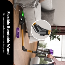 Ultenic U20 Cordless Stick Vacuum  55 000Pa Suction  1 5L Dustbin  60-Min Runtime  65cm Bendable Wand  7-Stage Filtration  Dyna