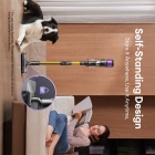 Ultenic U20 Cordless Stick Vacuum  55 000Pa Suction  1 5L Dustbin  60-Min Runtime  65cm Bendable Wand  7-Stage Filtration  Dyna