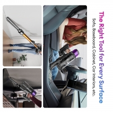 Ultenic U20 Cordless Stick Vacuum  55 000Pa Suction  1 5L Dustbin  60-Min Runtime  65cm Bendable Wand  7-Stage Filtration  Dyna