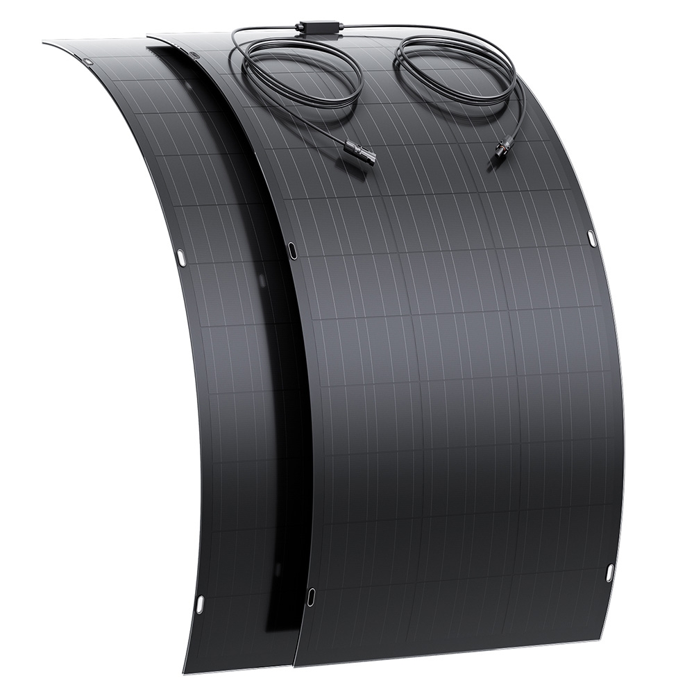 LIONSHEE LS-SP120 120W elastyczny panel słoneczny 2szt, wysoka sprawność 18,66%, ultracienki 2mm