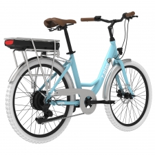 Miami-26 Electric Bike  250W Motor  36V 14 4Ah Battery  26*1 95 inch Tires  25km/h Max Speed  45km Range  Front