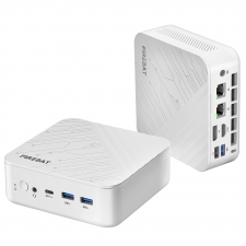 FIREBAT AM02 Mini PC  AMD Ryzen 5 7430U 6 Cores Max 4 3GHz  16GB RAM 512GB SSD  HDMI DP Type-C Triple Screen Display  WiFi 6 Bl