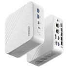 FIREBAT AM02 Mini PC  AMD Ryzen 5 7430U 6 Cores Max 4 3GHz  16GB RAM 512GB SSD  HDMI DP Type-C Triple Screen Display  WiFi 6 Bl