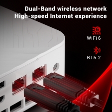 FIREBAT AM02 Mini PC  AMD Ryzen 5 7430U 6 Cores Max 4 3GHz  16GB RAM 512GB SSD  HDMI DP Type-C Triple Screen Display  WiFi 6 Bl