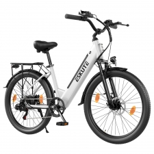 ESKUTE C100 Plus Electric Bike  250W Motor  36V 13Ah Battery  26 inch Tires  25km/h Max Speed  100km Range  Shimano 7-speed  LC