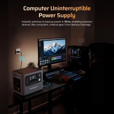 AFERIY P280 Portable Power Station  2800W AC Pure Sine Wave Output  2048Wh LiFePO4 Battery  Expandable Capacity  13 Output Port