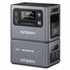 AFERIY P280 Portable Power Station  2800W AC Pure Sine Wave Output  2048Wh LiFePO4 Battery  Expandable Capacity  13 Output Port