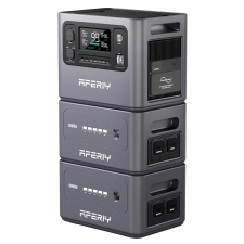 AFERIY P280 Portable Power Station  2800W AC Pure Sine Wave Output  2048Wh LiFePO4 Battery  Expandable Capacity  13 Output Port