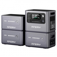 AFERIY P280 Portable Power Station  2800W AC Pure Sine Wave Output  2048Wh LiFePO4 Battery  Expandable Capacity  13 Output Port