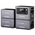 AFERIY P280 Portable Power Station  2800W AC Pure Sine Wave Output  2048Wh LiFePO4 Battery  Expandable Capacity  13 Output Port