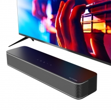 ULTIMEA Solo B30 2 1 Channel Soundbar  120W Peak Power  121 Preset EQ Matrices  Bluetooth 5 3  APP Control