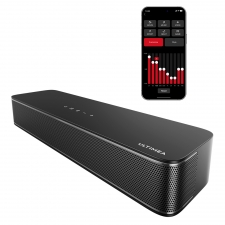 ULTIMEA Solo B30 2 1 Channel Soundbar  120W Peak Power  121 Preset EQ Matrices  Bluetooth 5 3  APP Control