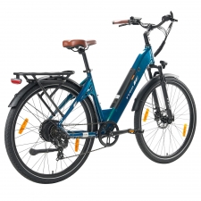 TTGO C3 Pro Electric Bike  250W Motor  36V 20Ah Battery  28 inch Tires  25km/h Max Speed  120km Max Range  Hydraulic Disc Brake