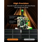 CIGMAN CM-S03 12-Line Laser Level with LCD Display  3×360° Green Beam  ±1 5mm/5m High Accuracy  Auto-Leveling  2600mAhx2 Bat