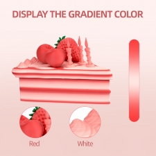 ERYONE High Speed Matte Gradient PLA Filament  1kg - Red 
