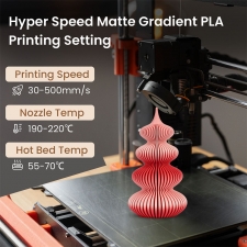ERYONE High Speed Matte Gradient PLA Filament  1kg - Red 