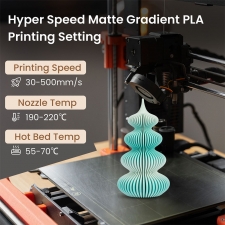 ERYONE High Speed Matte Gradient PLA Filament  1kg - Mint Green 