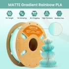 ERYONE High Speed Matte Gradient PLA Filament  1kg - Mint Green 