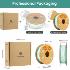 ERYONE High Speed Matte Gradient PLA Filament  1kg - Mint Green 