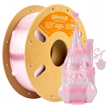 ERYONE High Speed Translucent Gradient Multi-Color PETG Filament  1kg - Light Pink 