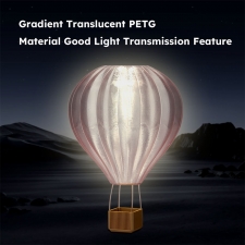 ERYONE High Speed Translucent Gradient Multi-Color PETG Filament  1kg - Light Pink 