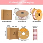 ERYONE High Speed Translucent Gradient Multi-Color PETG Filament  1kg - Light Pink 