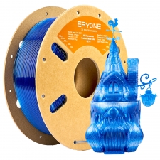 ERYONE High Speed Translucent Gradient Multi-Color PETG Filament  1kg - Dark Blue 