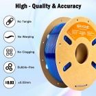 ERYONE High Speed Translucent Gradient Multi-Color PETG Filament  1kg - Dark Blue 