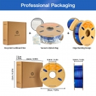 ERYONE High Speed Translucent Gradient Multi-Color PETG Filament  1kg - Dark Blue 