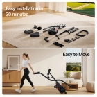 ROBORE CBX10 Home Exercise Bike  Quiet Magnetic Resistance  8-Level Adjustable  Adjustable Seat 