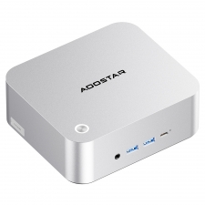 AOOSTAR MACO Mini PC Barebone  No RAM No SSD   AMD Ryzen 7 H255 8 Cores Max 4 9GHz  2*USB4   HDMI   DP Quad Screen Display  WiF