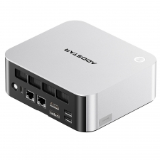 AOOSTAR MACO Mini PC Barebone  No RAM No SSD   AMD Ryzen 7 H255 8 Cores Max 4 9GHz  2*USB4   HDMI   DP Quad Screen Display  WiF