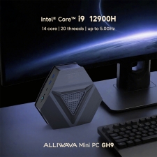 ALLIWAVA GH9 Mini PC  Intel Core i9-12900HK 14 Cores Max 5 0GHz  32GB RAM 1TB SSD Mini Desktop  HDMI USB-C DP Triple Display  W