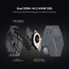 ALLIWAVA GH9 Mini PC  Intel Core i9-12900HK 14 Cores Max 5 0GHz  32GB RAM 1TB SSD Mini Desktop  HDMI USB-C DP Triple Display  W