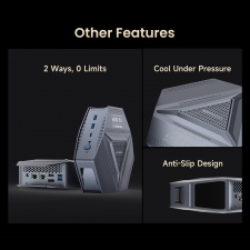 ALLIWAVA GH9 Mini PC  Intel Core i9-12900HK 14 Cores Max 5 0GHz  32GB RAM 1TB SSD Mini Desktop  HDMI USB-C DP Triple Display  W