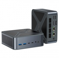 ALLIWAVA GH8 Gaming Mini PC  AMD Ryzen 9 8945HS 8 Cores Max 5 2GHz  32GB RAM 1TB SSD  HDMI DP USB4 USB-C Quad Display  WiFi 6E
