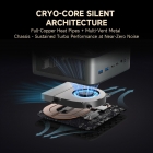 ALLIWAVA GH8 Gaming Mini PC  AMD Ryzen 9 8945HS 8 Cores Max 5 2GHz  32GB RAM 1TB SSD  HDMI DP USB4 USB-C Quad Display  WiFi 6E